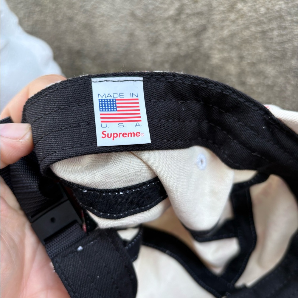 Supreme Radial Camp Cap Natural Mens 5pannel - Picture 6 of 6
